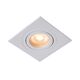 TUBE Spot Square D9.2cm GU10 excl White