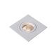 TUBE Spot Square D9.2cm GU10 excl White