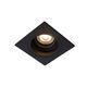 EMBED Downlight Square GU10 Ø9cm Black