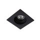 EMBED Downlight Square GU10 Ø9cm Black