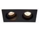 EMBED Recessed spotlight GU10 2x50W Black