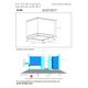 AVEN Ceiling spotlight Square Bathroom Gu10/50W  B