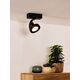 DORIAN Ceiling spotlight Dim-to-Warm GU10 12W Blac