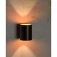 XERA Wall Light Round 1xG9 D8 H10 W10cm Gold/Black
