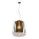 GLORIO Pendant E27 Ø45 H50cm Smokey