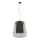 GLORIO Pendant E27 Ø45 H50cm Smokey