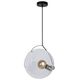 JAZZLYNN Pendant E27 Ø30cm Clear Glass