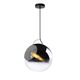 JAZZLYNN Pendant E27 Ø30cm Smoke Glass