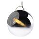JAZZLYNN Pendant E27 Ø30cm Smoke Glass