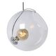 JAZZLYNN Pendant E27 Ø40cm Clear Glass
