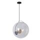 JAZZLYNN Pendant E27 Ø40cm Clear Glass