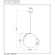 JAZZLYNN Pendant E27 Ø40cm Clear Glass