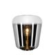 GLORIO Tabel lamp E 27 Ø45cm H53cm  Chrome + Smoke