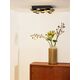 AMINE Ceiling Light LED 5x5W 34/34cm Rust Brown