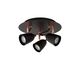 RIDE-LED Spot 3xGU10/5W incl 3000K Red Copper