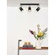 LENNERT Spot 3xGU10/5W incl Black