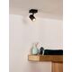 LENNERT Ceiling spotlight 5W/GU10 Matt Black