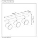 HELOÏSE Spot LED 3x5W 1200LM 3000K L32cm White
