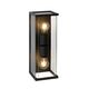 CLAIRE-LED  Wall Light IP54 2xE27Max 60W  Anthra