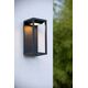 TENSO SOLAR Ceiling Light H29cm IP54 Anthracite