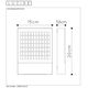 DIGIT Outdoor Wall lamp 3w /   Led 2700K Antracite