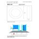 BRICE-LED Ceiling L Dimmable 11W Ø17.5cm IP44 Blac