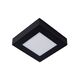 BRICE-LED Ceiling L Dimmable 15W Square IP44 Black