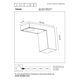 TEXAS Wall Light IP54 H12 L15 LED 6W Anthracite
