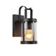 LINDELO Wall Light IP23 E27 H28cm Black