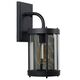 MAKKUM Wall Light IP23 E27 H38cm Black