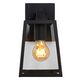 MATSLOT Wall Light IP23 E27 H25cm Black
