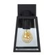 MATSLOT Wall Light IP23 E27 H25cm Black