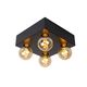 SURTUS Ceiling Light 4xE27/60W Black