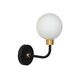 BEREND Wall Light Bathroom 1xG9/33W 13/21/6.2cm Bl