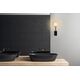 BEREND Wall Light Bathroom 1xG9/33W 13/21/40cm Bla
