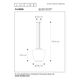 FLORIEN Pendant E27 60W Smoke