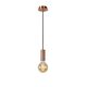 DROOPY Pendant E27/5W incl. H10 Ø4.5cm Red Copper