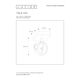 TALA LED Spot G53/AR111-12W 600LM 2700K Black