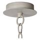 ROBIN Chandelier 8xE14 Shade Linen/Taupe