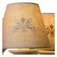ROBIN Chandelier 8xE14 Shade Linen/Taupe