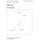 GREG Spot Led 13w Ø5cm H28cm White