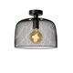 MESH Ceiling Light E27 Ø30cm H26cm Black