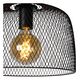 MESH Ceiling Light E27 Ø30cm H26cm Black