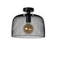 MESH Ceiling Light E27 Ø30cm H26cm Black