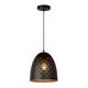 GALLA Pendant E27 Ø24cm Black