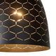 GALLA Pendant E27 Ø24cm Black