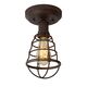 ZYCH Ceiling light  E27/60W Ø 14cm Rusty