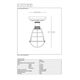 ZYCH Ceiling light  E27/60W Ø 14cm Rusty