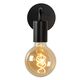 SCOTT Wall Light E27 L20  H12cm Black