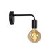 SCOTT Wall Light E27 L20  H12cm Black